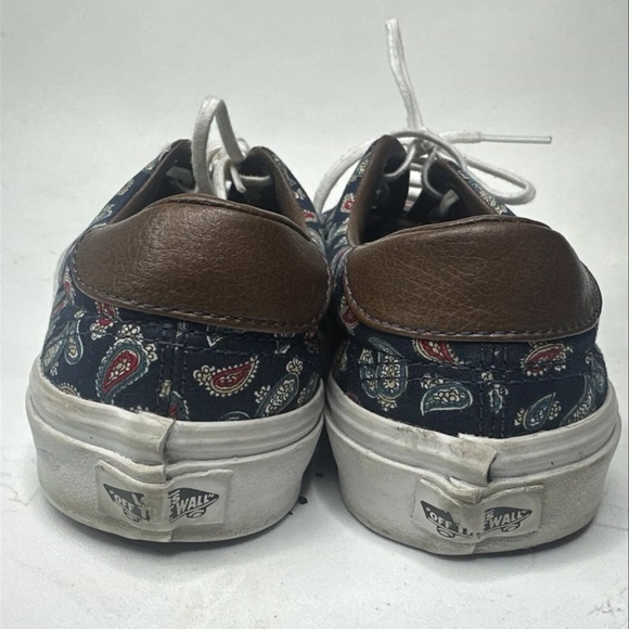 Unisex Printed Lace Up Vans - Low Tops Size 7 Men Women Size 8.5 - Picture 4 of 7